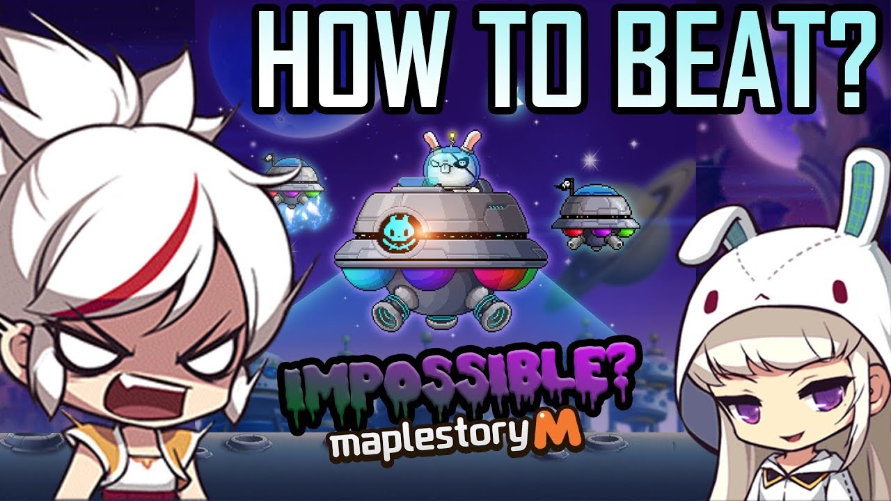 Maplestory M: Bunny on The Moon, BEAM ME UP - GUIDE - YouTube