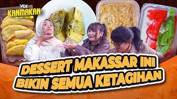 Rezy Andria dan Anak Intern Nyobain Surga Dessert Ala Makassar #kanmakan