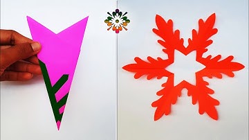 7 Snowflake Ideas for Christmas Decoration || Paper Snowflakes || paper Cutting Ideas