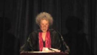 Margaret Atwood accepts the 2010 PEN Literary Service Award