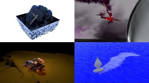 Maya Particles + Fluid + Phoenix VFX test  and Nuke compositing test