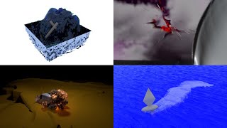 Maya Particles + Fluid + Phoenix VFX test  and Nuke compositing test