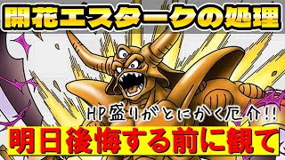 【ドラクエタクト】開花エスタークの処理方法考えてみた。【２体で落とせるように】