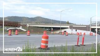 New interchange construction begins July 8 in Post Falls, expect nightly I-90 lane closures