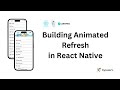 React Native Custom Refresh Animation With Reanimated From Scratch