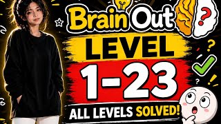 Brain Out Levels 1–23 Full Walkthrough | All Answers & Solution | No Hints Needed screenshot 3