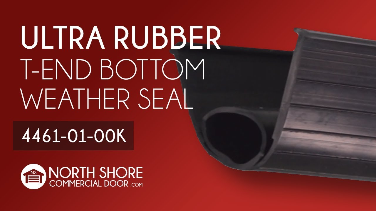 Ultra Rubber Garage Door Weather Seal By North S Commercial Ultra Rubber Garage Door Weather Seal By North S Commercial