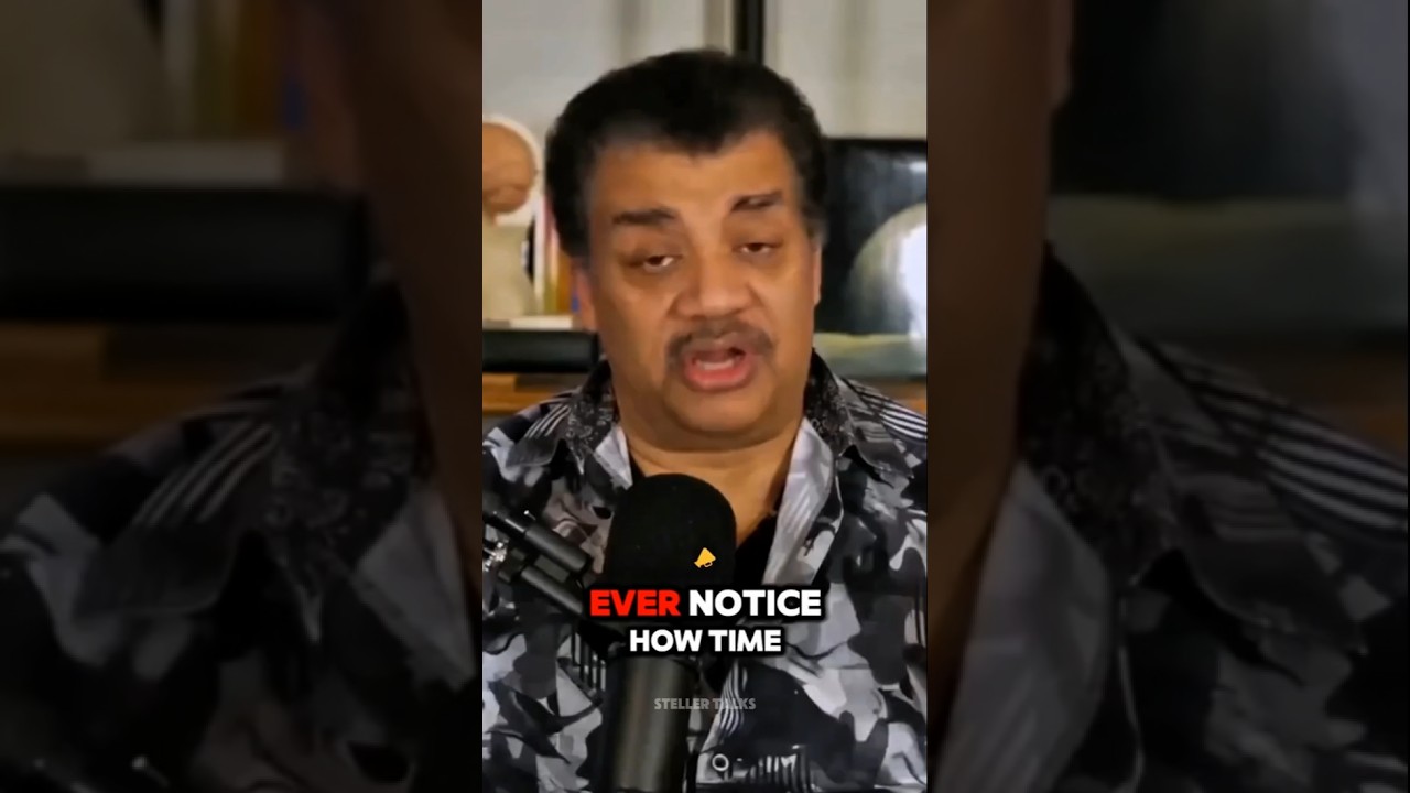 Why does time go faster as you get older ?⏳ W/ Neil De Grasse tyson  #! 