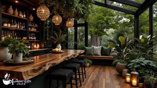 Warm Jazz in a Cozy Woodland Café | Soft Melodies That Make You Want to Stay All Day & Focus on Work screenshot 5