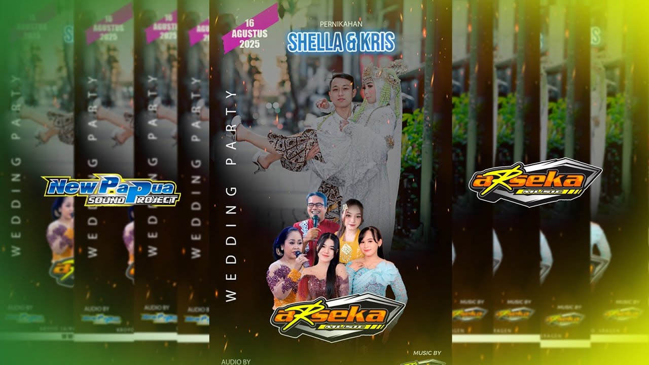 🔴 LIVE SEOSEN 2  ARSEKA MUSIK  || NEW PAPUA  PRO AUDIO || WEDDING SHELLA & KRIS