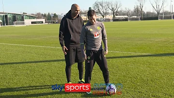 Thierry Henry & Eden Hazard discuss dribbling styles