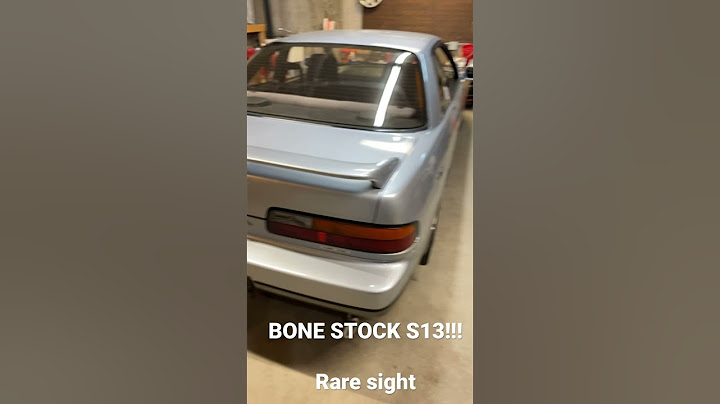 Bone Stock S13 Silvia Barn Find (JDM,NISSAN,180SX,200SX)