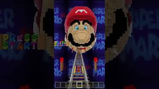 Me metí al MUNDO de SUPER MARIO 64 en MINECRAFT