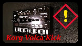 Korg Volca Kick Tutorial and Demo