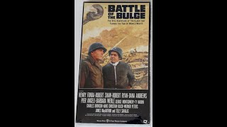 Opening to Battle of the Bulge 1990 VHS