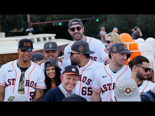 Top moments from Astros' parade, 11/07/2022