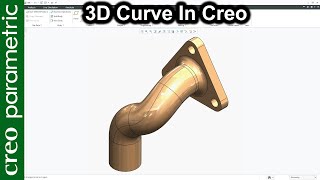 3d curve in Creo Parametric