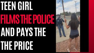 Texas Teen filmed police on her father's property, cops retaliated against her and her father