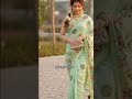Classic Tussar Silk with a modern twist. Elegance never goes out of style."#Tradition #SareeDraping