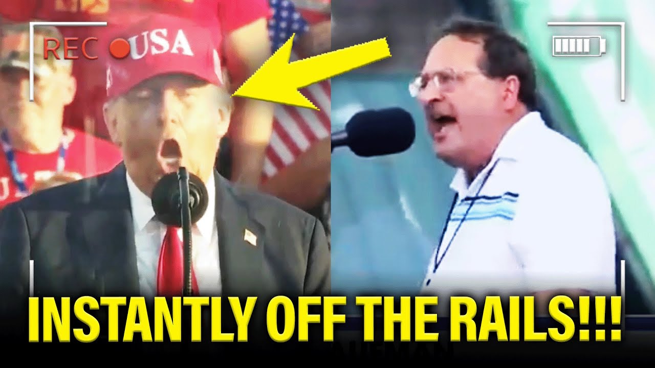 Trump DISASTER Speech goes OFF THE RAILS before ARRIVAL