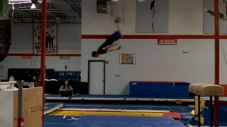 300 Backflips On Trampoline In A Row World Record