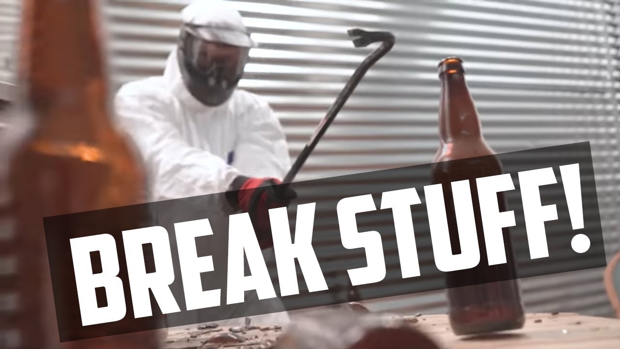 Things to do in Las Vegas- Wreck Room A Destruction Experience - YouTube