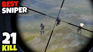 BEST SNIPER GAMEPLAY EVER!!! | 21 KILL SOLO VS SQUAD | PUBG MOBILE screenshot 5