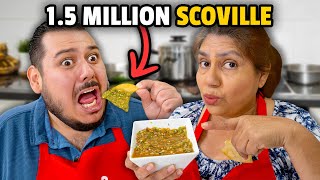 Making the SPICIEST Mexican Salsa | Cooking With mamah! by mamah! 43,297 views 5 months ago 12 minutes, 19 seconds