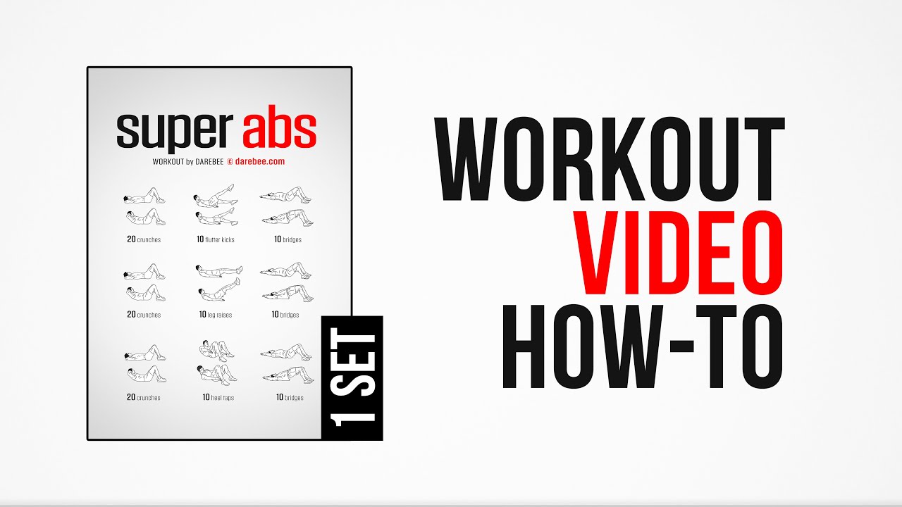 Super abs workout discount