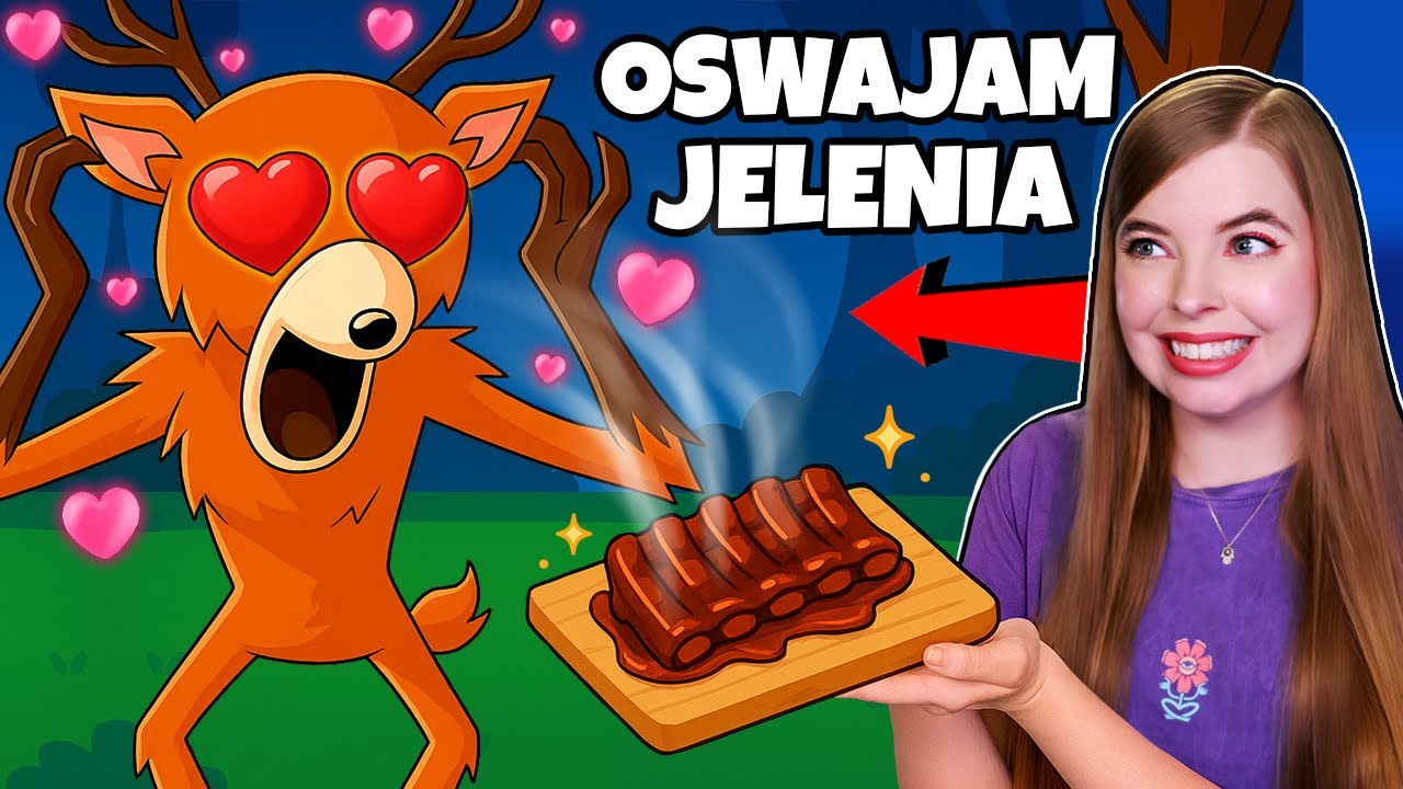 OSWAJAM JELENIA🌙 ROBLOX 99 NOCY W LESIE