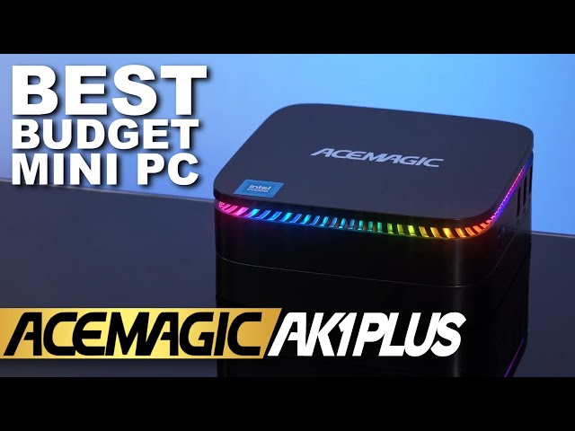 DUAL m.2 on a Mini PC?? - ACEMAGIC S1 Mini PC ( Review + emulation) 