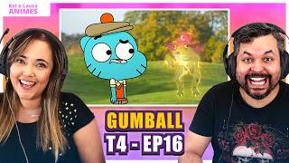 O APRENDIZ | Gumball - T4 EP16 | REACT