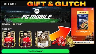 🤯 Free Gift 🎁 93-99 Tots Players In FC Mobile 24!! Glitch In Exchange IS Back