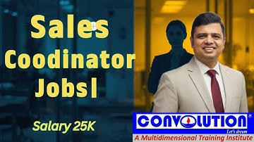 Sales Coordinator | Corporate Jobs | Jobs | Career | Job Update Bangla | Convolution Tech |  PK Das