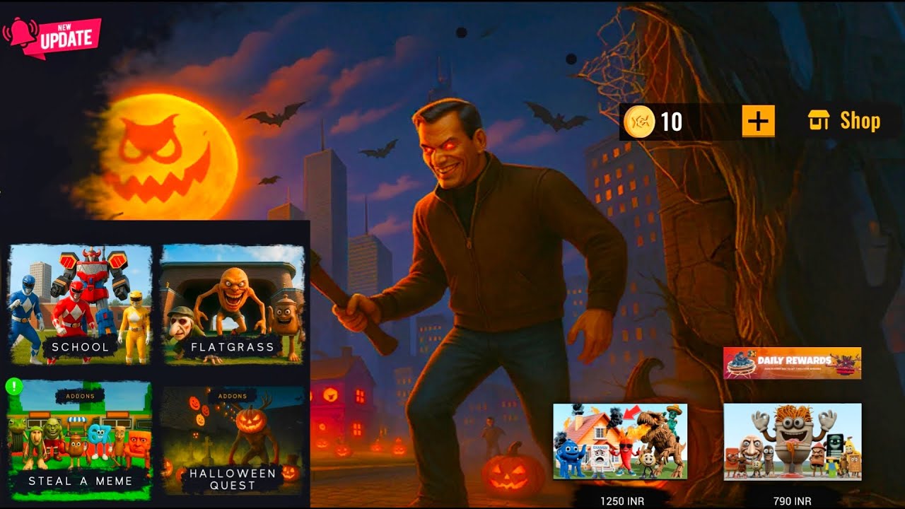 Обновление 9.2.11: NextBots на игровой площадке! Новое оружие: рука-метеор и лазерный пистолет. О...