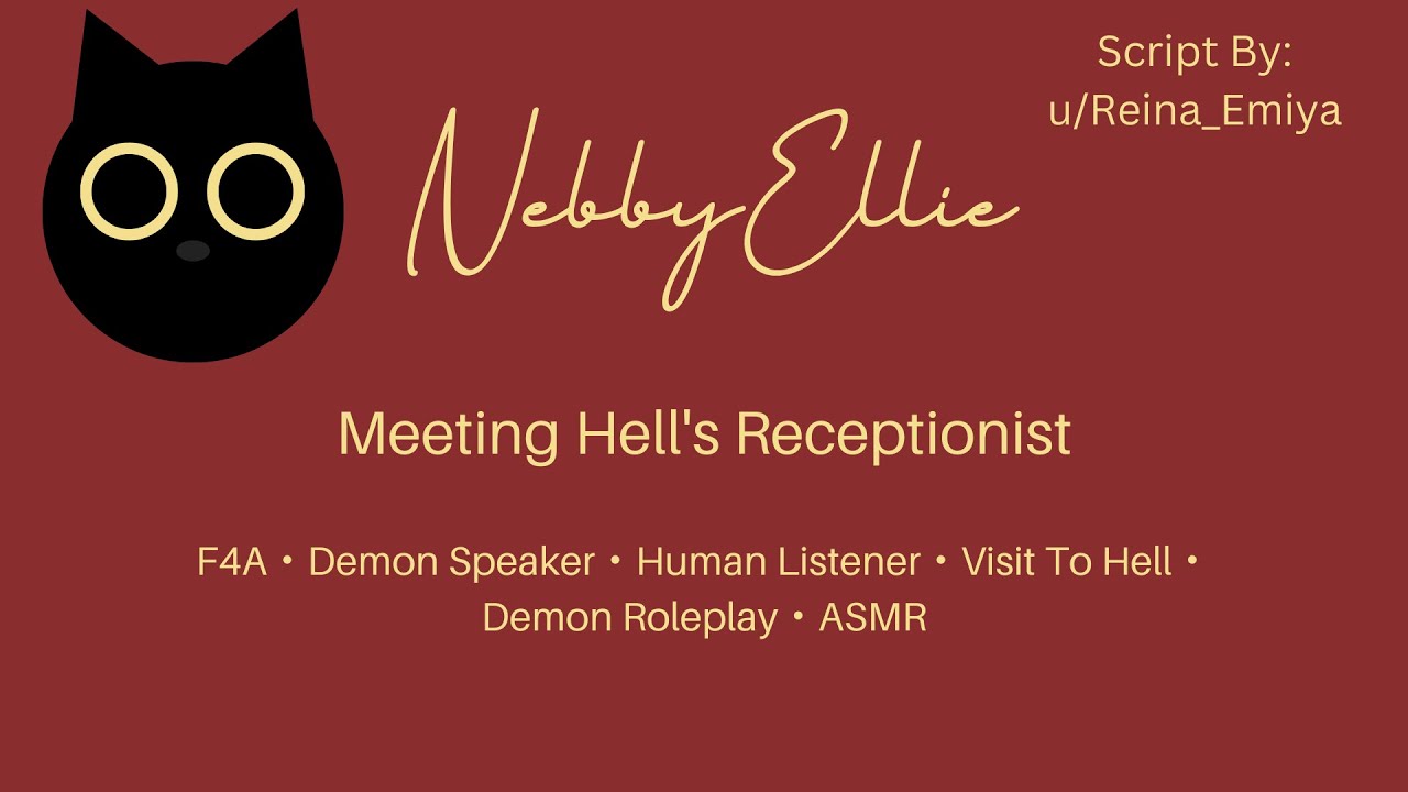 [F4A] Meeting Hell's Receptionist[Demon Speaker][Human Listener][Visit to Hell][Demon Roleplay] ASMR