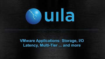 Uila Webinar: VMware Applications: Storage, I/O Latency, Multi-Tier ... and more