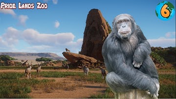 Planet Zoo Franchise - Building a Climbable Shelter and Habitat for Bonobos - EP6