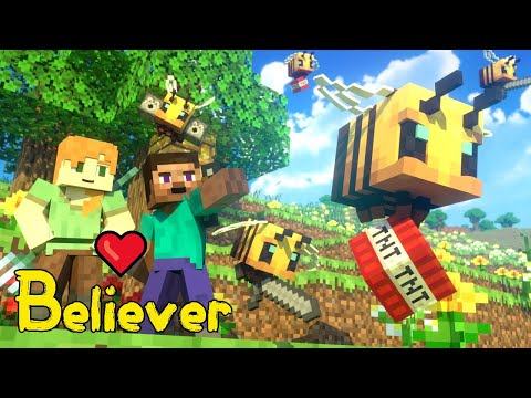 Minecraft Music Animation Believer