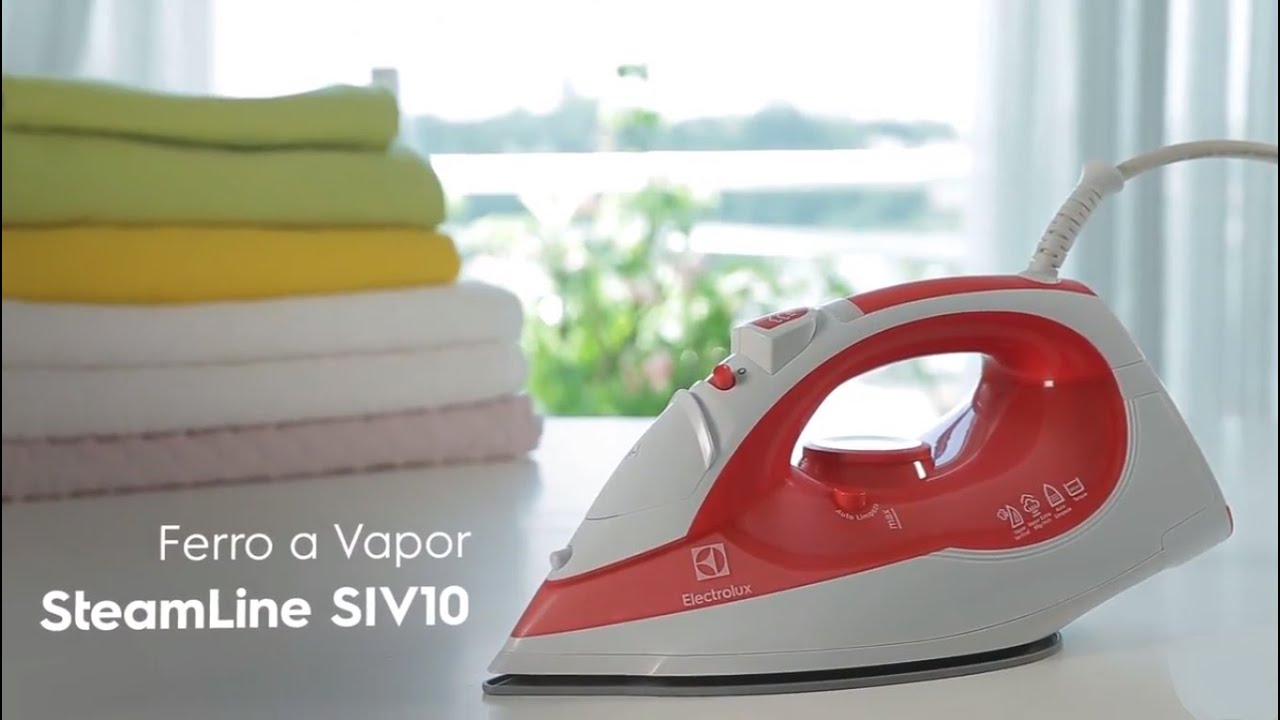 Ferro à Vapor Electrolux SteamLine SIV10  - Rede Schumann