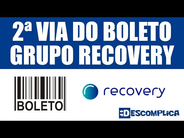 2ª Via Boleto Grupo Recovery 2021 