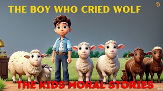 The Boy Who Cried Wolf | The Kids Moral Stories | Fairy tale - English Stories