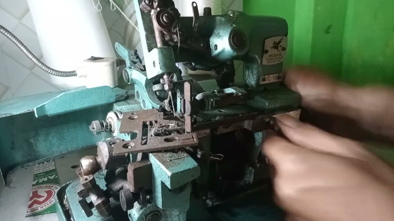 Cara Bongkar Mesin Obras Macet