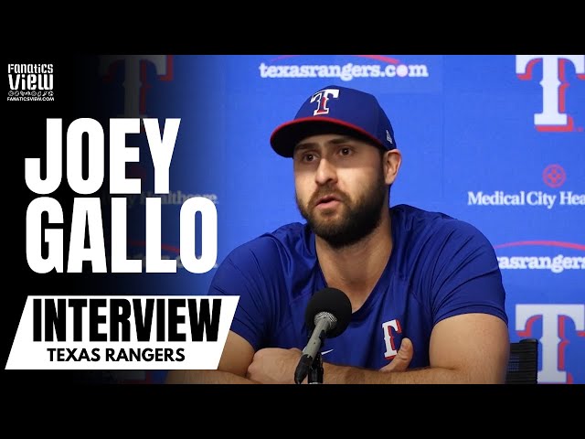 Joey Gallo Interview ' Texas Rangers Spring Training