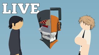 🔴 LIVE ANIMATING - PT/EN - Chainsaw Man Vs Katana Man - Heads