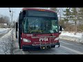 Bonus: PVTA: 2014 new flyer Xcelsior XD35 #3315  on the UMass transit tripper 