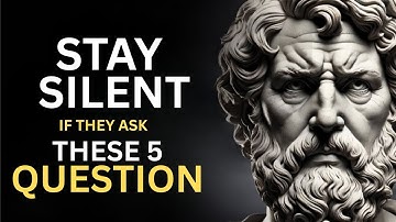 5 Questions Liars Ask to Control You | Stoic Philosophy Reveals Their Mind Games