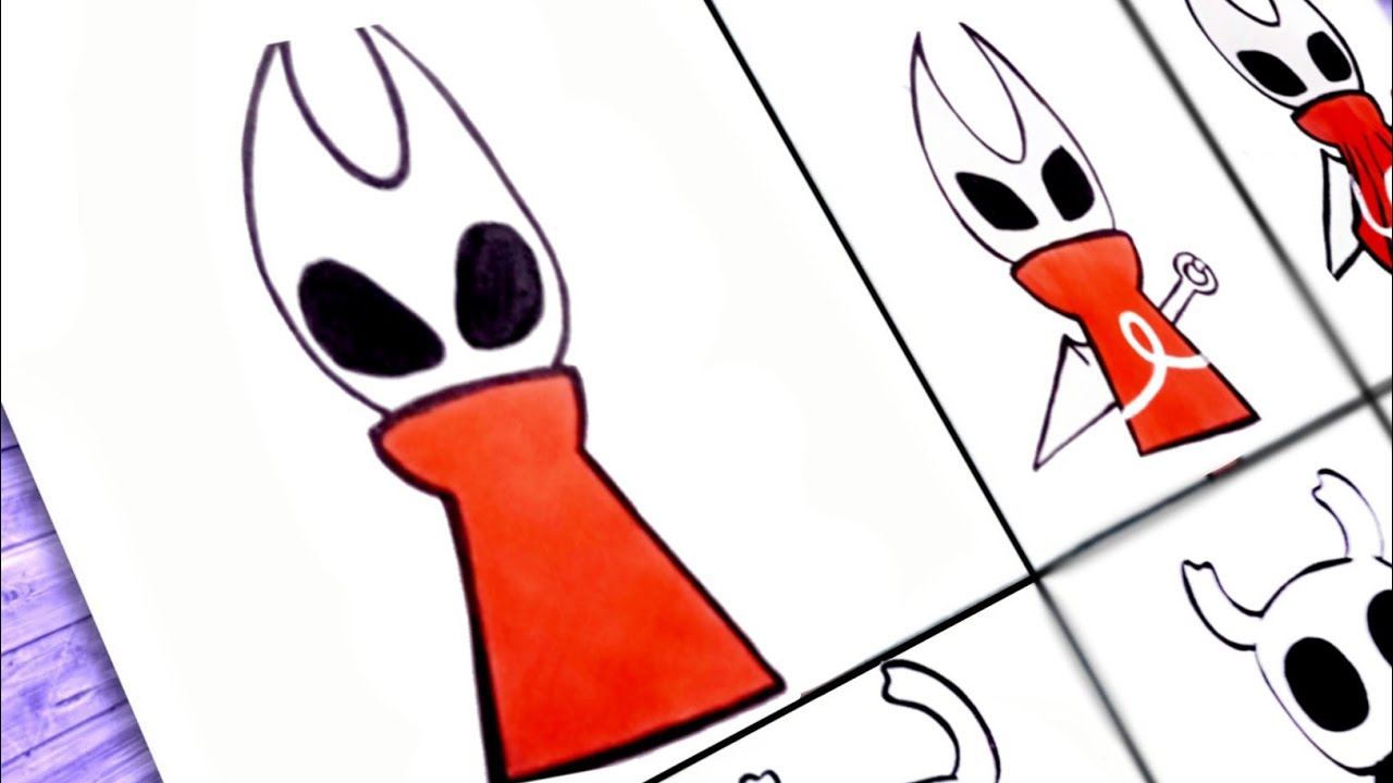 Drawing Sprunki Hollow Knight SilkSong Hornet Night All Phases | Levels ...