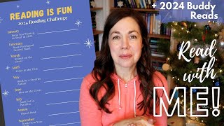 2024 Reading Challenge ANNOUNCEMENT II 11 Books to Buddy Read TOGETHER!
Join me for another year of reading together! This years challenge is a bit different because it will include BUDDY READING - I cant wait to read with you all :)
2024 Reading is Fun Challenge:
- Discord Group: https://discord.gg/PQme9xyd8N
Challenge PDF: https://drive.google.com/file/d/1jClMR3DEvIo1vjiL_23cICbdsPYf2Z_i/view?usp=sharing
Lets be friends:
๐ Homeschool Channel (Science Mama): https://www.youtube.com/channel/UC5EOukQNt5hIkybnSlyg2Bw
๐ง Email: angiesciencemama@gmail.com
๐ทInstagram: https://www.instagram.com/angiesciencemama
๐ Goodreads: https://www.goodreads.com/user/show/79396866-angie
Support my channel:
๐ Pango Bookshop: https://pangobooks.com/bookstore/angie93488
๐
Book of the Month referral link: https://www.mybotm.com/epnkgazxum8?show_box=true
Equipment used:
Camera: https://amzn.to/3uCA4gd
Editing Software: Adobe Premiere Pro
Small tripod: https://amzn.to/3wIVSYX
Ring light: https://amzn.to/3fw7vga
๐งMusic:
๐ต YouTube Free Library
๐ต massobeats - honey jam
https://www.youtube.com/watch?v=HGMQbVfYVmI&t=0s
Hi! Iโm Angie. On this channel I enjoy sharing my serious love for all the books! You can expect videos on book reviews, wrap-ups, TBRs, reading vlogs, and book hauls. Excited to have you following along!!
NOTE: Some of the links above may be affiliate links. If you purchase through the link that I have provided, I may receive a small commission. There will not be an additional charge to you, I appreciate your support! 2024 Reading Challenge ANNOUNCEMENT II 11 Books to Buddy Read TOGETHER!