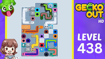 Gecko Out Level 438 Solution Walkthrough